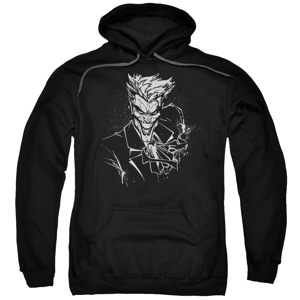 Batman Joker&#39;s Splater Ile Mens Hoodie Black