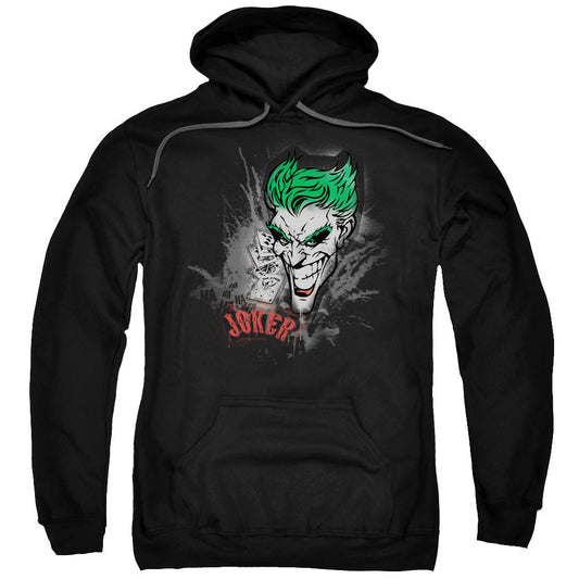 Batman Joker Sprays The City Mens Hoodie Black