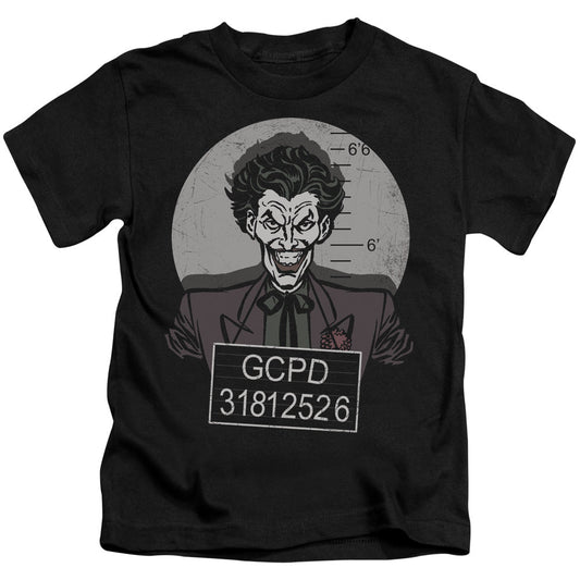 Batman Busted! Juvenile Kids Youth T Shirt Black