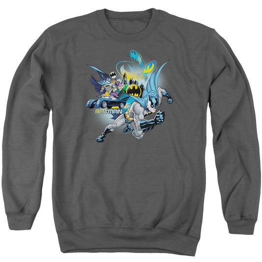 Batman Call Of Duty Mens Crewneck Sweatshirt Charcoal