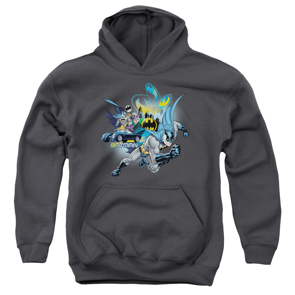 Batman Call Of Duty Kids Youth Hoodie Charcoal