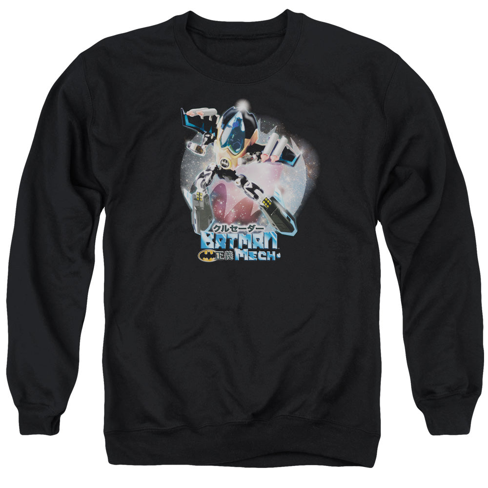 Batman Batman Mech Mens Crewneck Sweatshirt Black