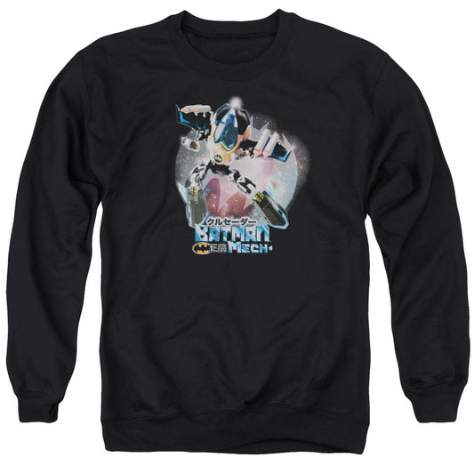 Batman Batman Mech Mens Crewneck Sweatshirt Black