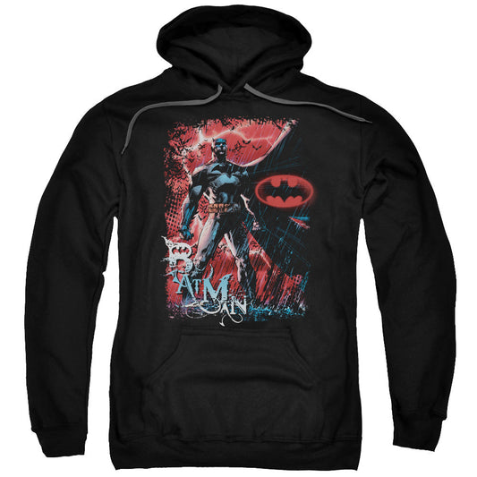 Batman Gotham Reign Mens Hoodie Black