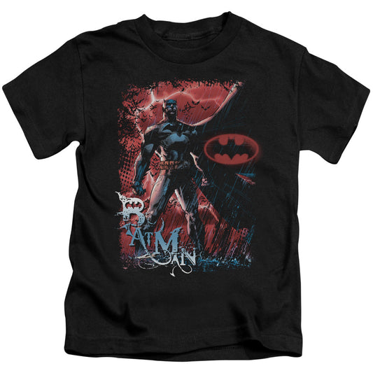 Batman Gotham Reign Juvenile Kids Youth T Shirt Black
