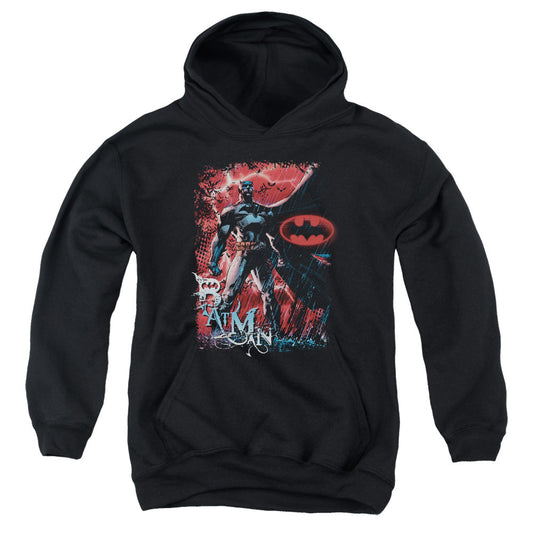 Batman Gotham Reign Kids Youth Hoodie Black