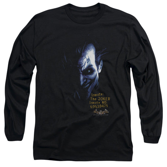Batman Aa Arkham Joker Mens Long Sleeve Shirt Black