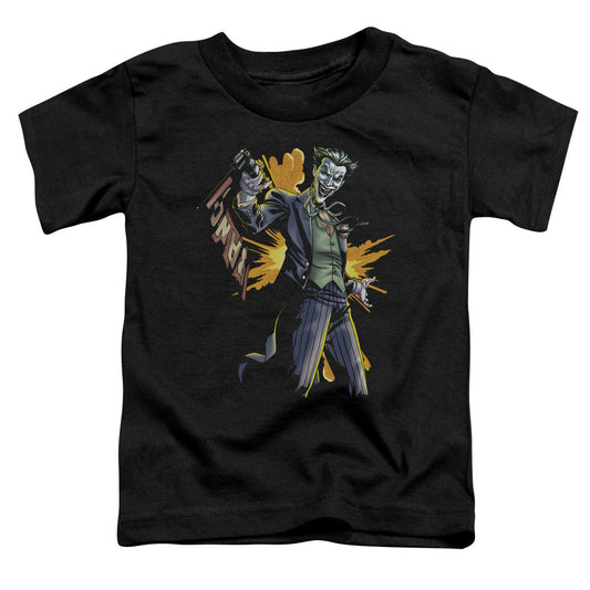 Batman Joker Bang Toddler Kids Youth T Shirt Black
