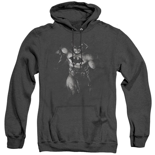 Batman Materialized Heather Mens Hoodie Black
