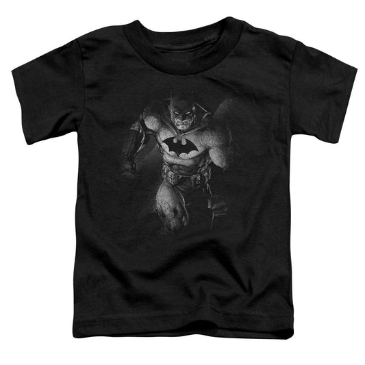 Batman Materialized Toddler Kids Youth T Shirt Black