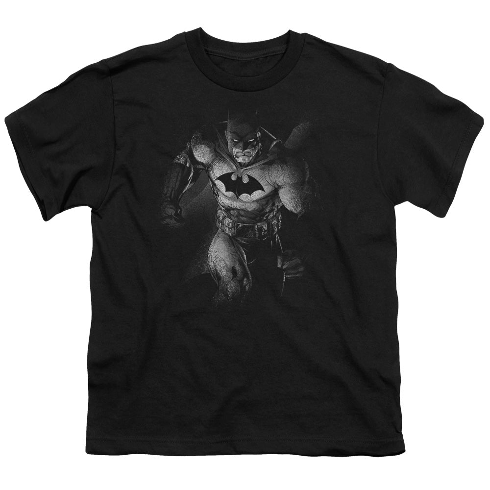 Batman Materialized Kids Youth T Shirt Black