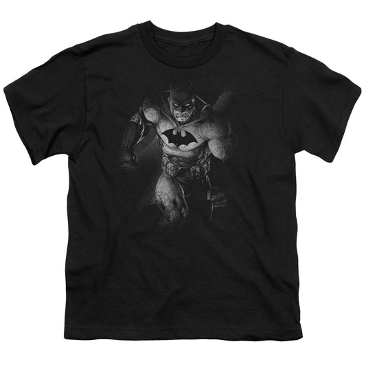 Batman Materialized Kids Youth T Shirt Black