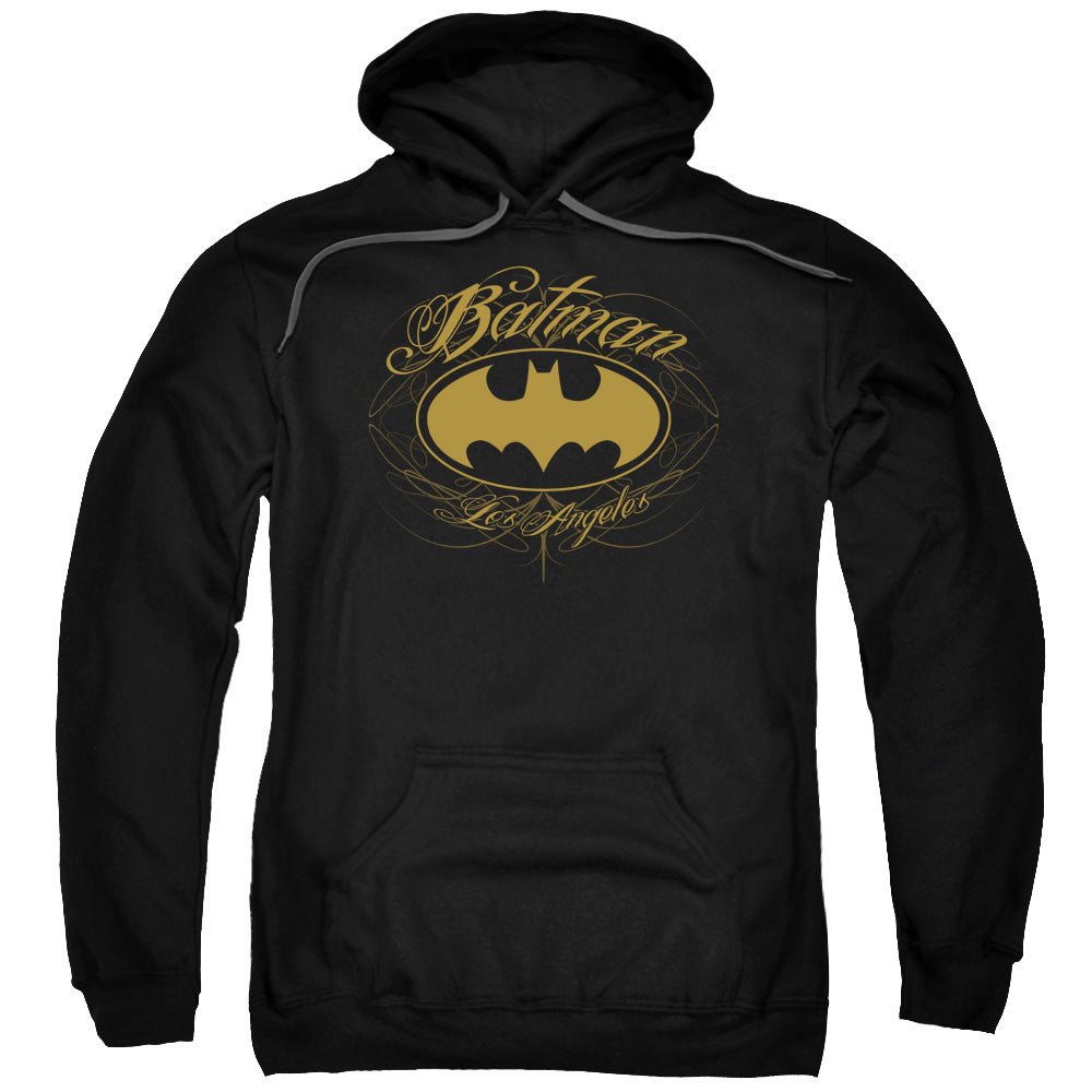 Batman Batman La Mens Hoodie Black