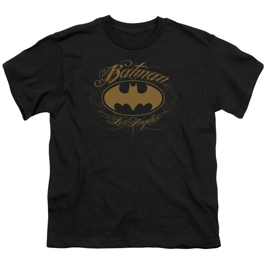 Batman Batman La Kids Youth T Shirt Black