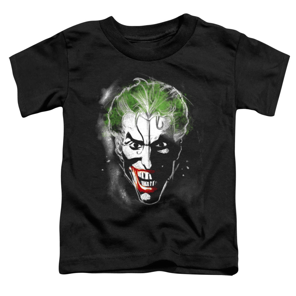 Batman Face Of Madness Toddler Kids Youth T Shirt Black