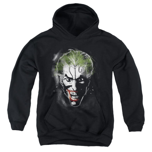 Batman Face Of Madness Kids Youth Hoodie Black