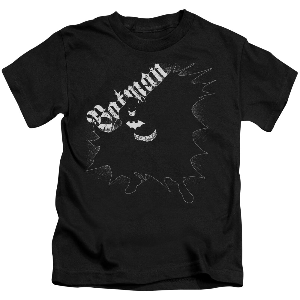Batman Darkness Juvenile Kids Youth T Shirt Black
