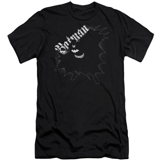 Batman Darkness Slim Fit Mens T Shirt Black