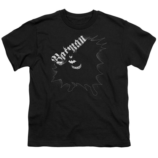 Batman Darkness Kids Youth T Shirt Black