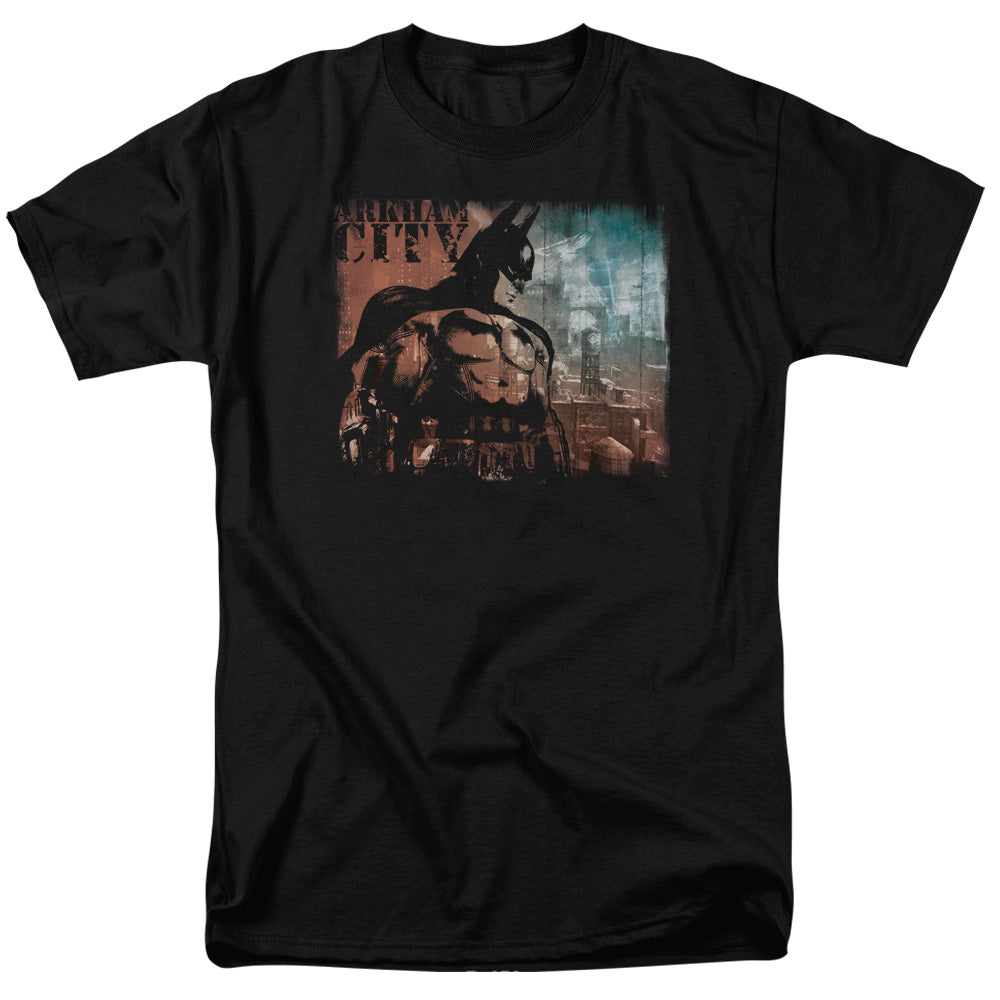 Arkham City City Knockout Mens T Shirt Black - clothing by TeeHivey.com