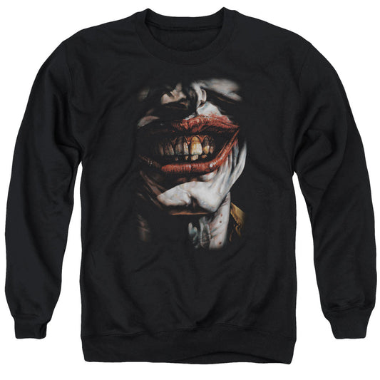Batman Ile Of Evil Mens Crewneck Sweatshirt Black