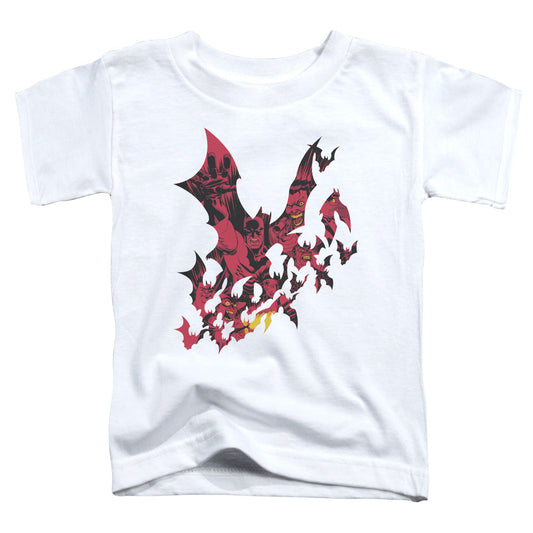 Batman Broken City Toddler Kids Youth T Shirt White