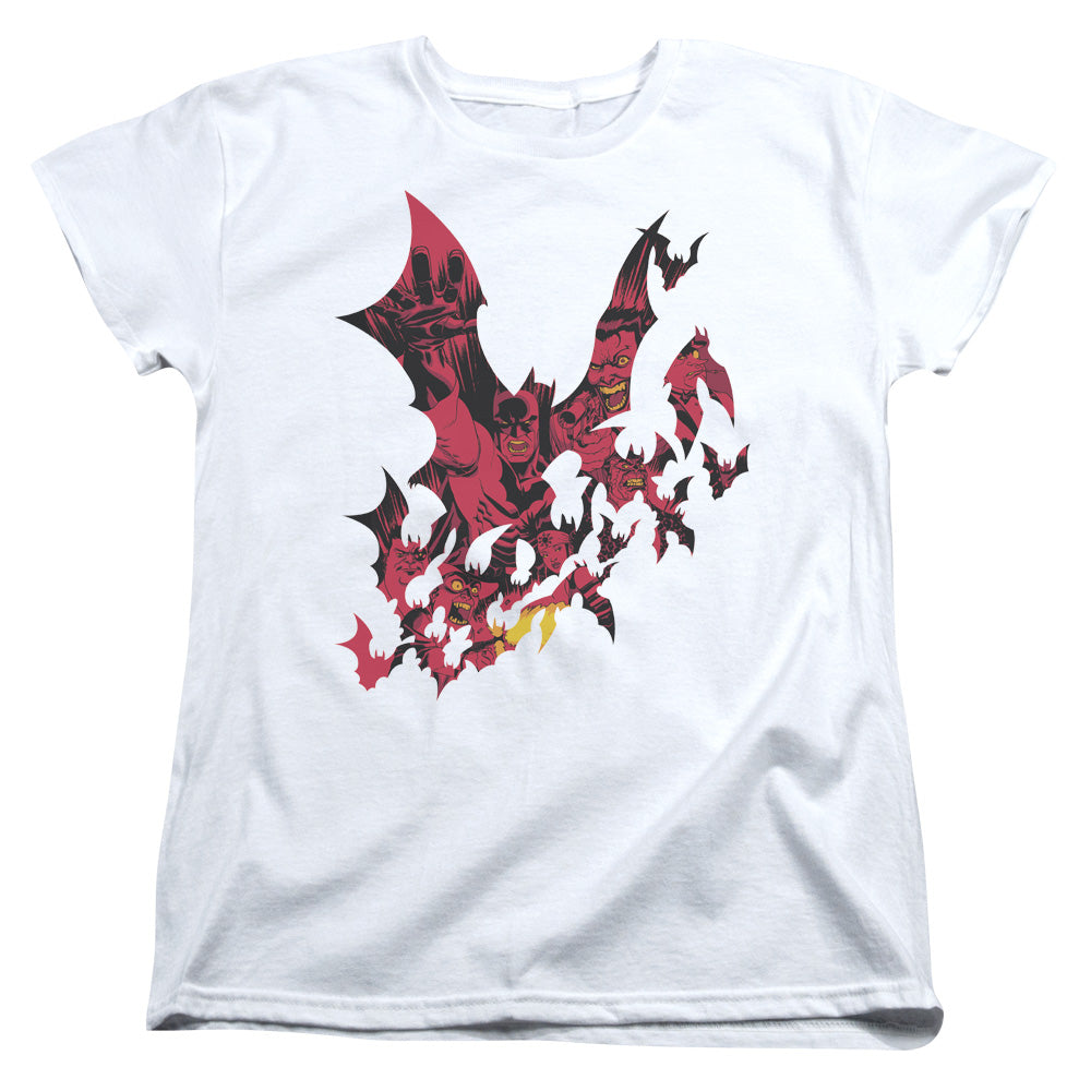 Batman Broken City Womens T Shirt White