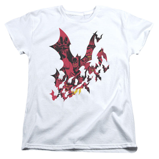 Batman Broken City Womens T Shirt White