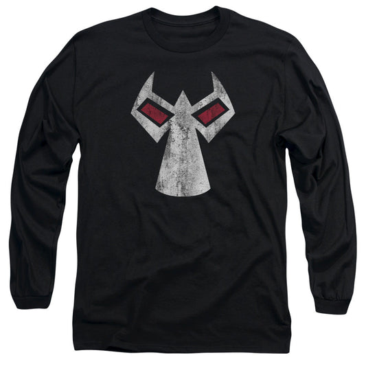 Batman Bane Mask Mens Long Sleeve Shirt Black
