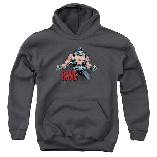Batman Bane Flex Kids Youth Hoodie Charcoal