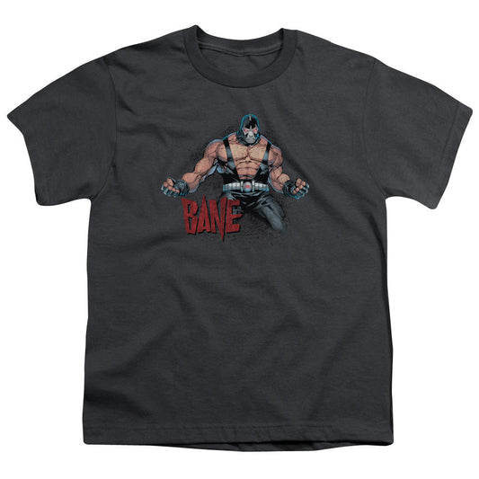 Batman Bane Flex Kids Youth T Shirt Charcoal