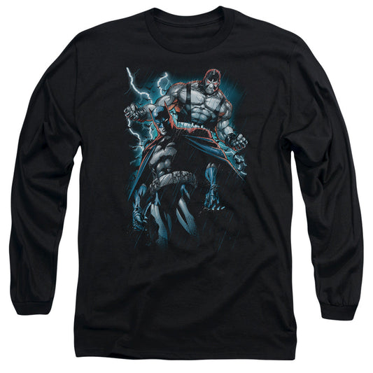 Batman Evil Rising Mens Long Sleeve Shirt Black