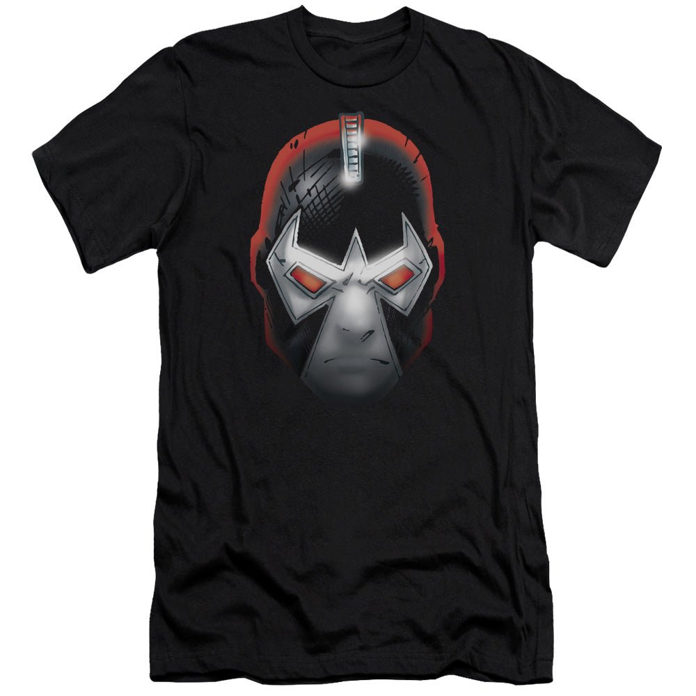 Batman Bane Head Premium Bella Canvas Slim Fit Mens T Shirt Black