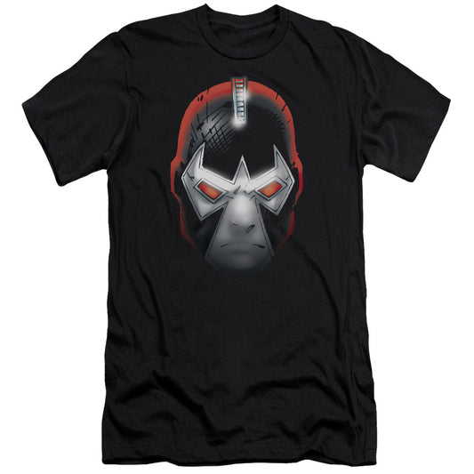 Batman Bane Head Premium Bella Canvas Slim Fit Mens T Shirt Black