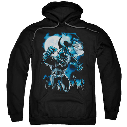 Batman Moonlight Bat Mens Hoodie Black