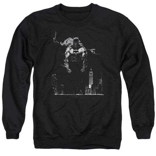 Batman Dirty City Mens Crewneck Sweatshirt Black