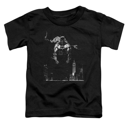 Batman Dirty City Toddler Kids Youth T Shirt Black