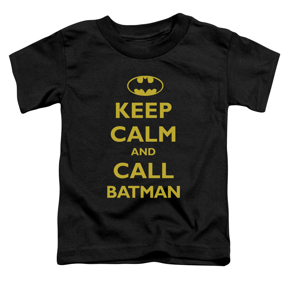 Batman Call Batman Toddler Kids Youth T Shirt Black