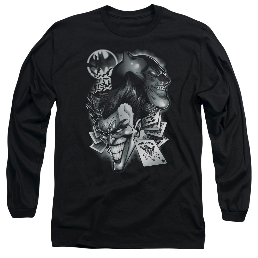 Batman Archenemies Mens Long Sleeve Shirt Black