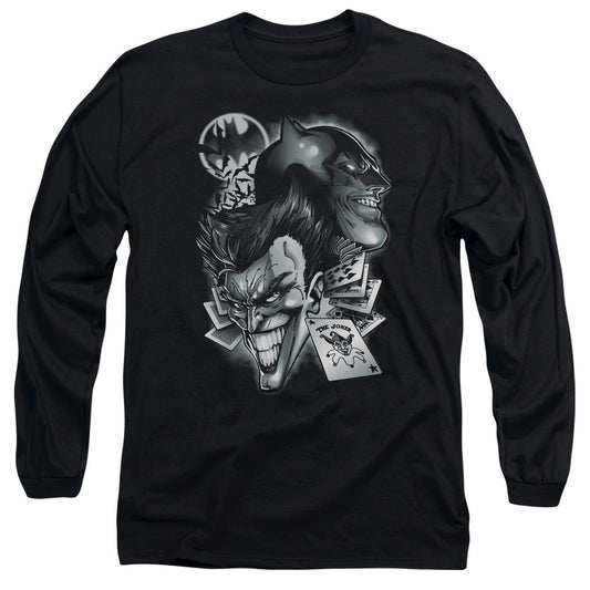 Batman Archenemies Mens Long Sleeve Shirt Black