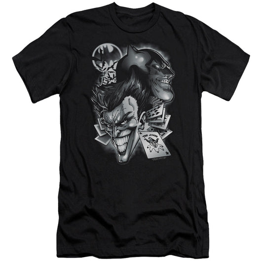 Batman Archenemies Premium Bella Canvas Slim Fit Mens T Shirt Black
