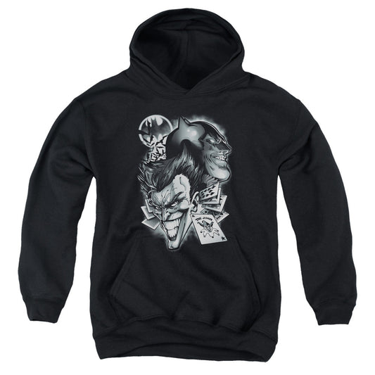 Batman Archenemies Kids Youth Hoodie Black