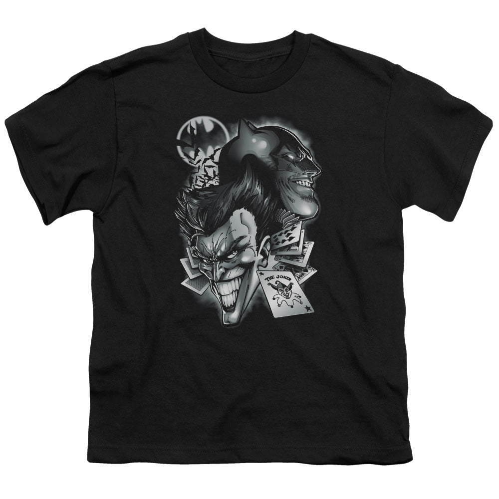 Batman Archenemies Kids Youth T Shirt Black