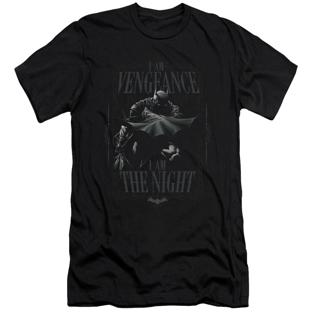 Batman I Am Slim Fit Mens T Shirt Black