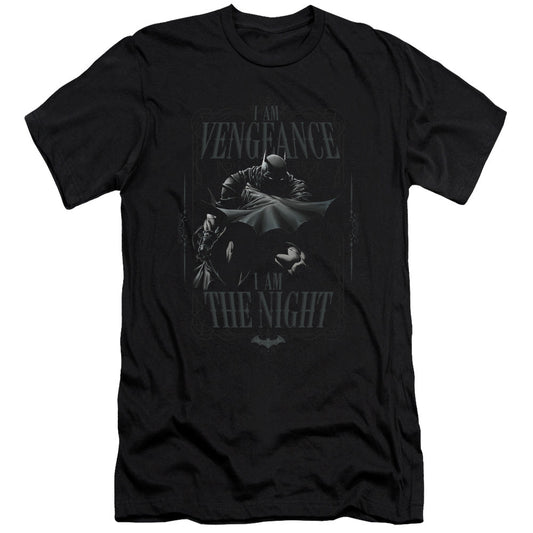 Batman I Am Slim Fit Mens T Shirt Black