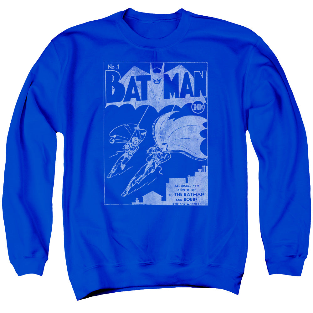 Batman Issue 1 Cover Mens Crewneck Sweatshirt Royal Blue