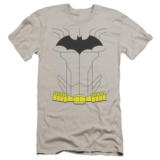 Batman New Batman Costume Premium Bella Canvas Slim Fit Mens T Shirt Silver
