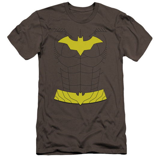 Batman New Batgirl Costume Premium Bella Canvas Slim Fit Mens T Shirt Charcoal