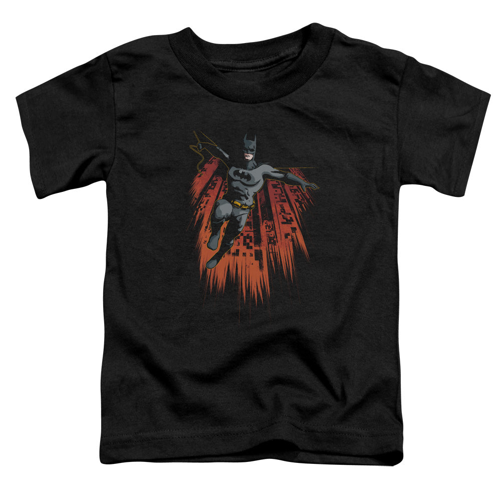 Batman Majestic Toddler Kids Youth T Shirt Black