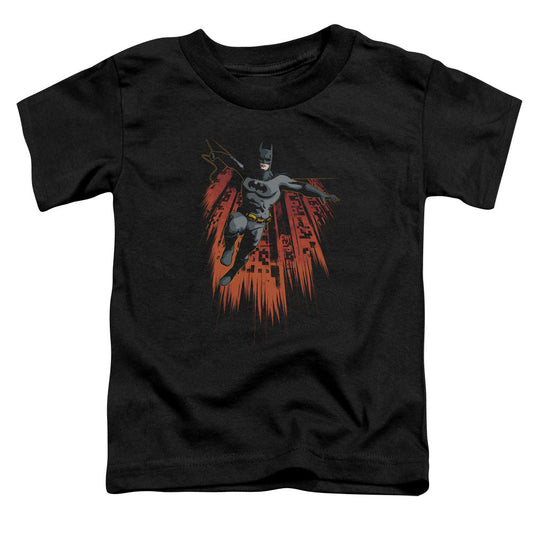 Batman Majestic Toddler Kids Youth T Shirt Black